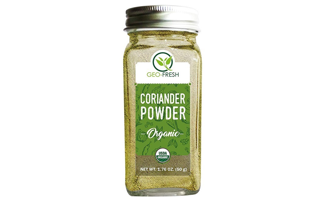 Geo-Fresh Organic Coriander Powder    Bottle  50 grams